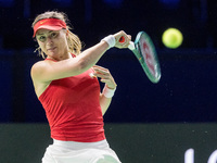 Paula Badosa  during Billie Jean King Cup Finals match Spain vs Poland in Malaga Spain on 15 November 2024. (