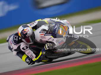 Collin Veijer (95) of Netherlands and Liqui Moly Husqvarna Intact GP during the free practice of the Motul Solidarity Grand Prix of Barcelon...