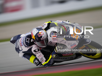 Collin Veijer (95) of Netherlands and Liqui Moly Husqvarna Intact GP during the free practice of the Motul Solidarity Grand Prix of Barcelon...