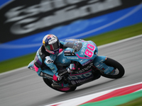 David Alonso (80) of Colombia and CFMoto Gaviota Aspar Team during the free practice of the Motul Solidarity Grand Prix of Barcelona at Rica...