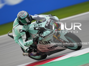 Alex Escrig (11) of Spain and Klint Forward Factory Team Forward during the free practice of the Motul Solidarity Grand Prix of Barcelona at...