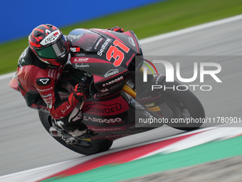 Roberto Garcia (31) of Spain and Fantic Racing Kalex during the free practice of the Motul Solidarity Grand Prix of Barcelona at Ricardo Tor...