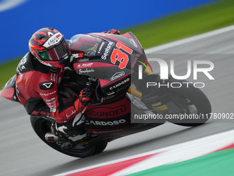 Roberto Garcia (31) of Spain and Fantic Racing Kalex during the free practice of the Motul Solidarity Grand Prix of Barcelona at Ricardo Tor...