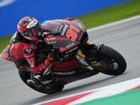 Roberto Garcia (31) of Spain and Fantic Racing Kalex during the free practice of the Motul Solidarity Grand Prix of Barcelona at Ricardo Tor...