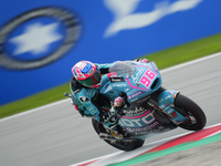 Jake Dixon (96) of Great Britain and Cfmoto Inde Aspar Team Kalex during the free practice of the Motul Solidarity Grand Prix of Barcelona a...