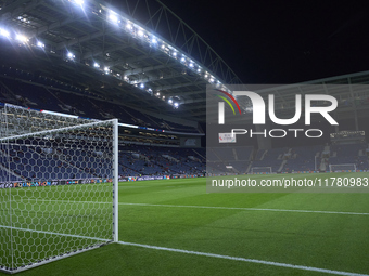 A general view inside the stadium prior to the UEFA Nations League 2024/25 League A Group A1 match between Portugal and Poland at Estadio Do...