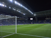 A general view inside the stadium prior to the UEFA Nations League 2024/25 League A Group A1 match between Portugal and Poland at Estadio Do...