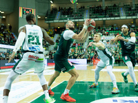 Marcel Ponitka participates in a match of the Orlen Basket Liga between Zastal Zielona Gora and WKS Slask Wroclaw in Wroclaw, Poland, on Nov...