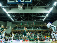 ADJIN PENAVA participates in a match of the Orlen Basket Liga between Zastal Zielona Gora and WKS Slask Wroclaw in Wroclaw, Poland, on Novem...