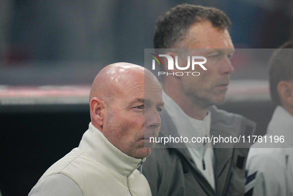 Brian Riemer of Denmark  looks on during the Nations League Round 5 match between Denmark against Spain at Parken, Copenhagen, Denmark on No...