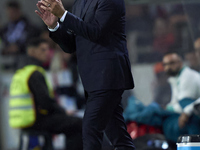 Roberto Martinez, Head Coach of Portugal, reacts during the UEFA Nations League 2024/25 League A Group A1 match between Portugal and Poland...