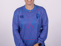 Danielle Hazell is the Head Coach of Durham Women during the Durham Cricket Women Media Launch at the Seat Unique Riverside in Chester le St...