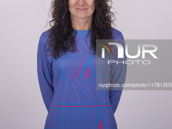 Susan Dale, the Durham Cricket physiotherapist, attends the Durham Cricket Women Media Launch at the Seat Unique Riverside in Chester le Str...