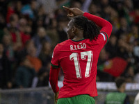 Renato Leao of Portugal celebrates scoring his team's goal during the UEFA Nations League 2024/25 League A Group A1 match between Portugal a...