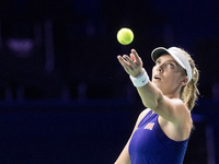 Katie Boulter  during Billie Jean King Cup Finals match Germany vs Great Britain in Malaga Spain on 15 November 2024. (