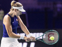 Katie Boulter  during Billie Jean King Cup Finals match Germany vs Great Britain in Malaga Spain on 15 November 2024. (