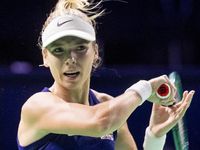 Katie Boulter  during Billie Jean King Cup Finals match Germany vs Great Britain in Malaga Spain on 15 November 2024. (