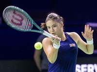 Emma Raducanu  during Billie Jean King Cup Finals match Germany vs Great Britain in Malaga Spain on 15 November 2024. (