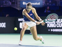 Emma Raducanu  during Billie Jean King Cup Finals match Germany vs Great Britain in Malaga Spain on 15 November 2024. (