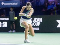 Emma Raducanu  during Billie Jean King Cup Finals match Germany vs Great Britain in Malaga Spain on 15 November 2024. (