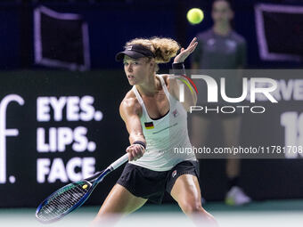 Laura Siegemund  during Billie Jean King Cup Finals match Germany vs Great Britain in Malaga Spain on 15 November 2024. (