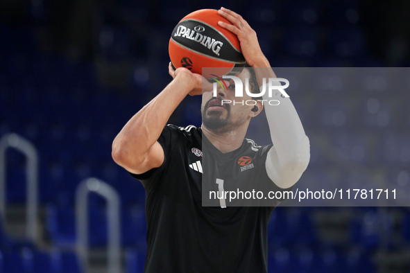 Collin Malcolm plays during the match between FC Barcelona and Paris Basketball, corresponding to week 10 of the Turkish Airlines Euroleague...