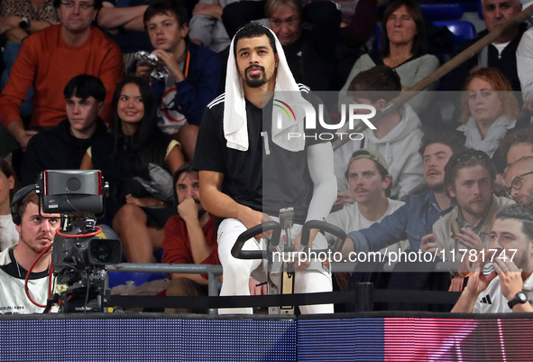 Collin Malcolm plays during the match between FC Barcelona and Paris Basketball, corresponding to week 10 of the Turkish Airlines Euroleague...