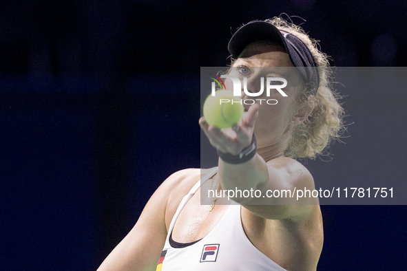 Laura Siegemund  during Billie Jean King Cup Finals match Germany vs Great Britain in Malaga Spain on 15 November 2024. 