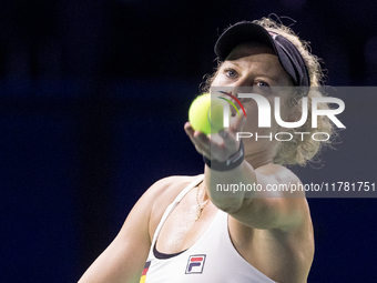 Laura Siegemund  during Billie Jean King Cup Finals match Germany vs Great Britain in Malaga Spain on 15 November 2024. (