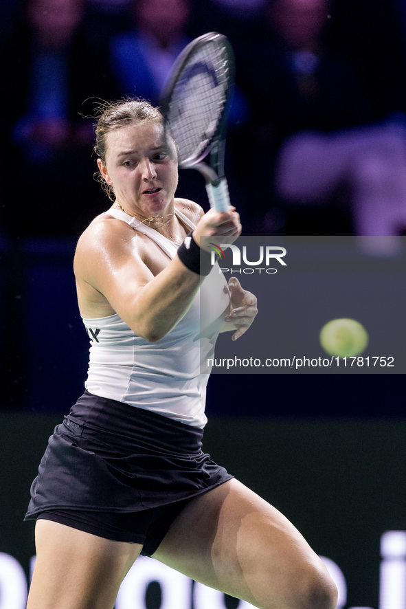 Jule Niemeier  during Billie Jean King Cup Finals match Germany vs Great Britain in Malaga Spain on 15 November 2024. 