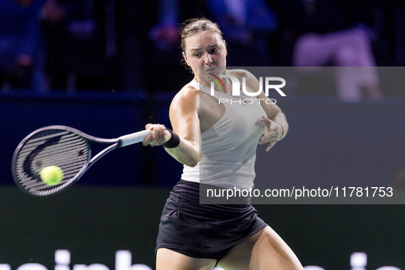 Jule Niemeier  during Billie Jean King Cup Finals match Germany vs Great Britain in Malaga Spain on 15 November 2024. 