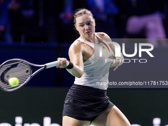 Jule Niemeier  during Billie Jean King Cup Finals match Germany vs Great Britain in Malaga Spain on 15 November 2024. (