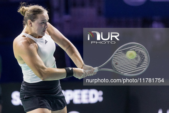 Jule Niemeier  during Billie Jean King Cup Finals match Germany vs Great Britain in Malaga Spain on 15 November 2024. 