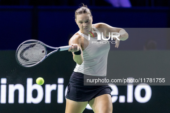 Jule Niemeier  during Billie Jean King Cup Finals match Germany vs Great Britain in Malaga Spain on 15 November 2024. 