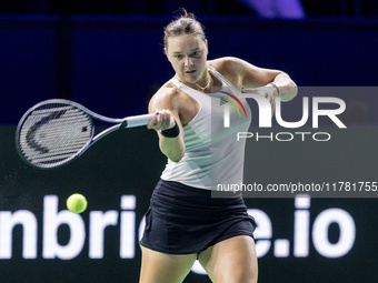 Jule Niemeier  during Billie Jean King Cup Finals match Germany vs Great Britain in Malaga Spain on 15 November 2024. (