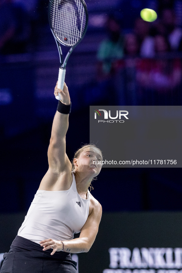 Jule Niemeier  during Billie Jean King Cup Finals match Germany vs Great Britain in Malaga Spain on 15 November 2024. 