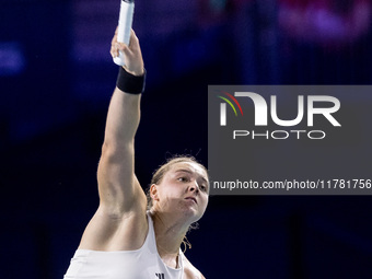 Jule Niemeier  during Billie Jean King Cup Finals match Germany vs Great Britain in Malaga Spain on 15 November 2024. (