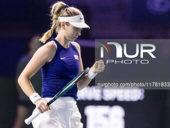 Katie Boulter  during Billie Jean King Cup Finals match Germany vs Great Britain in Malaga Spain on 15 November 2024. (