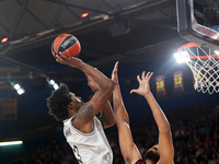 Kevarrius Hayes and Jabari Parker play during the match between FC Barcelona and Paris Basketball, corresponding to week 10 of the Turkish A...