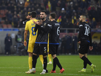 Lumbardh Dellova during the UEFA Nations League, League C, Group 2 football match between Romania and Kosovo at the National Arena Stadium i...