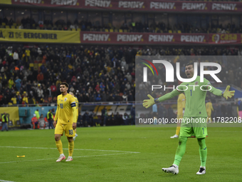 Florin Nita during the UEFA Nations League, League C, Group 2 football match between Romania and Kosovo at the National Arena Stadium in Buc...