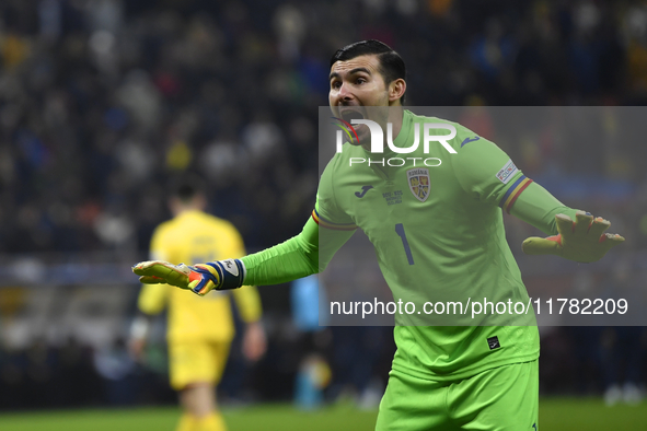 Florin Nita during the UEFA Nations League, League C, Group 2 football match between Romania and Kosovo at the National Arena Stadium in Buc...