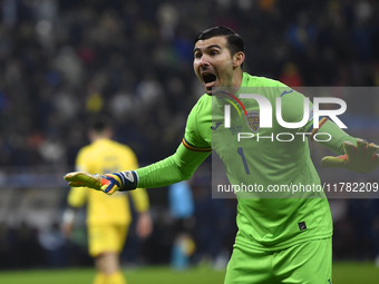 Florin Nita during the UEFA Nations League, League C, Group 2 football match between Romania and Kosovo at the National Arena Stadium in Buc...