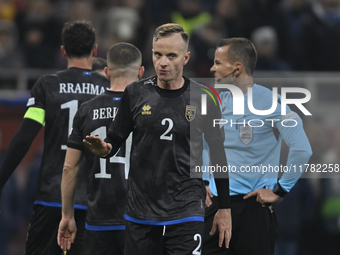 Florent Hadergjonaj during the UEFA Nations League, League C, Group 2 football match between Romania and Kosovo at the National Arena Stadiu...