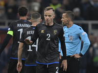 Florent Hadergjonaj during the UEFA Nations League, League C, Group 2 football match between Romania and Kosovo at the National Arena Stadiu...