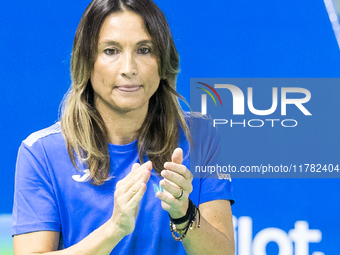 Tathiana Garbin  during Billie Jean King Cup Finals match Japan vs Italy in Malaga Spain on 16 November 2024. (