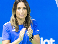 Tathiana Garbin  during Billie Jean King Cup Finals match Japan vs Italy in Malaga Spain on 16 November 2024. (