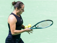 Elisabetta Cocciaretto  during Billie Jean King Cup Finals match Japan vs Italy in Malaga Spain on 16 November 2024. (