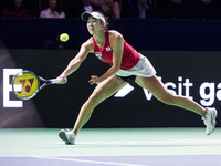 Ena Shibahara  during Billie Jean King Cup Finals match Japan vs Italy in Malaga Spain on 16 November 2024. (