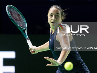 Elisabetta Cocciaretto  during Billie Jean King Cup Finals match Japan vs Italy in Malaga Spain on 16 November 2024. (